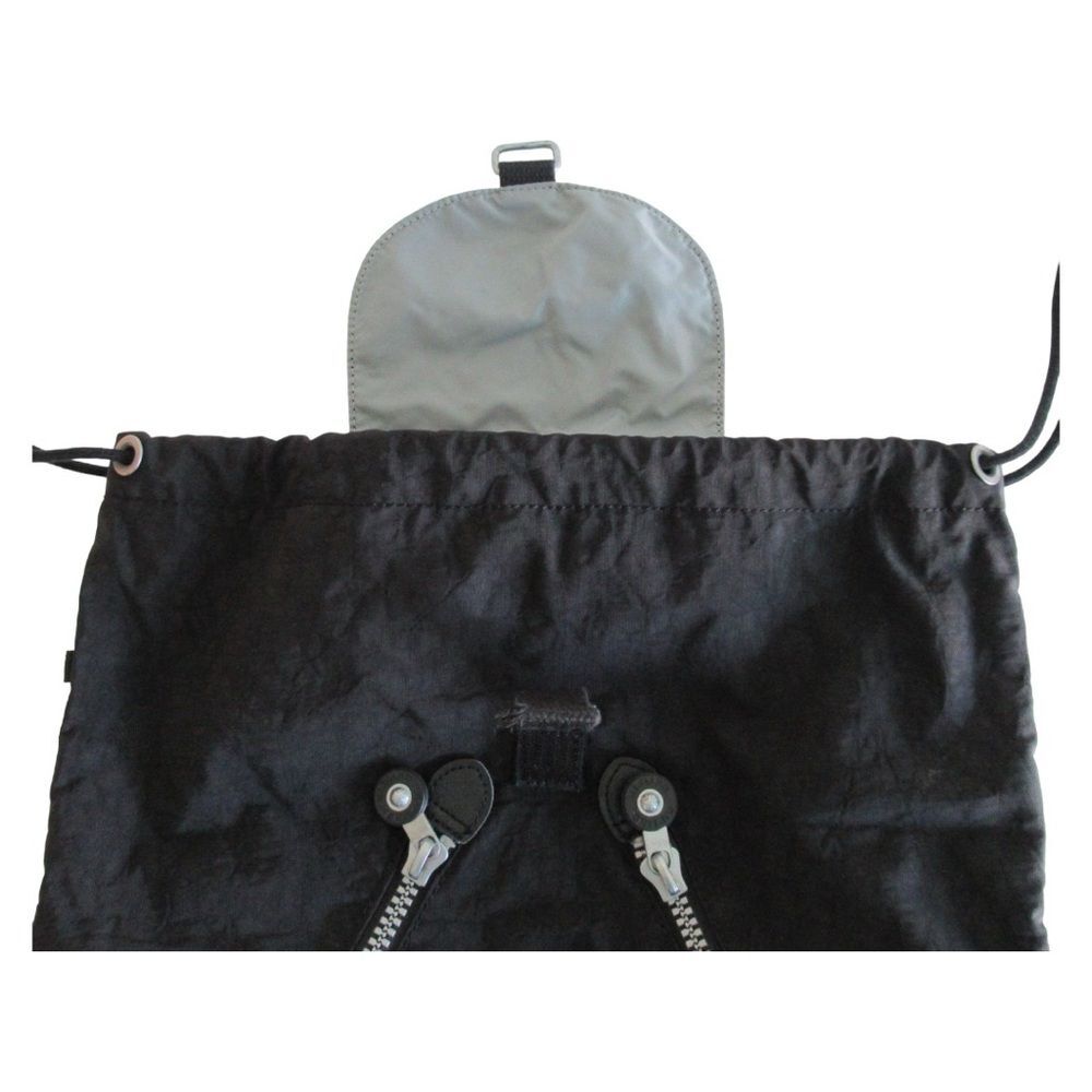 Kipling Heritage Drawstring Backpack in Black Nylon - Picture 6 of 13